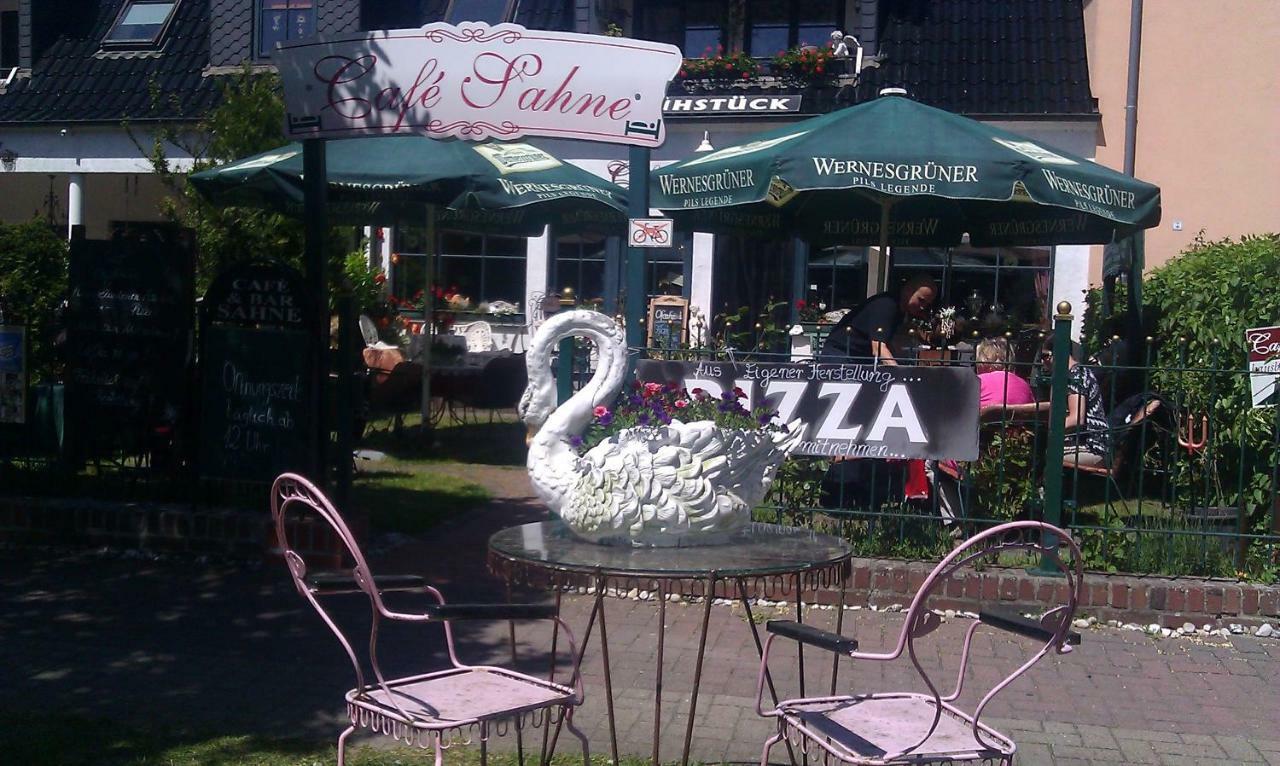 Cafesahne U Pension Dranske Kültér fotó